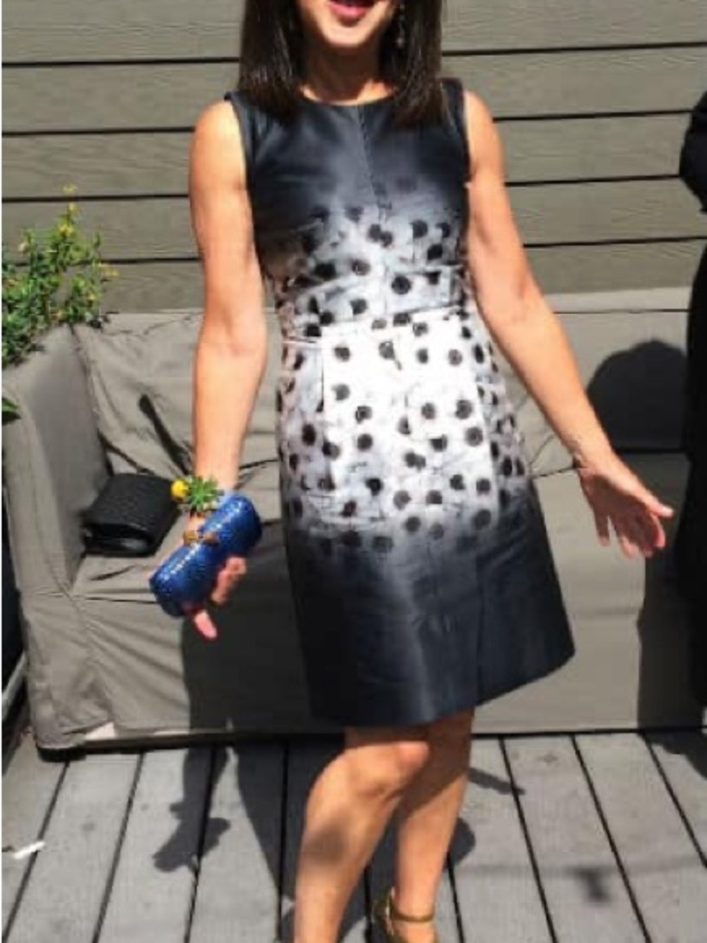 Milly Floral  Sleeveless Dress size 4